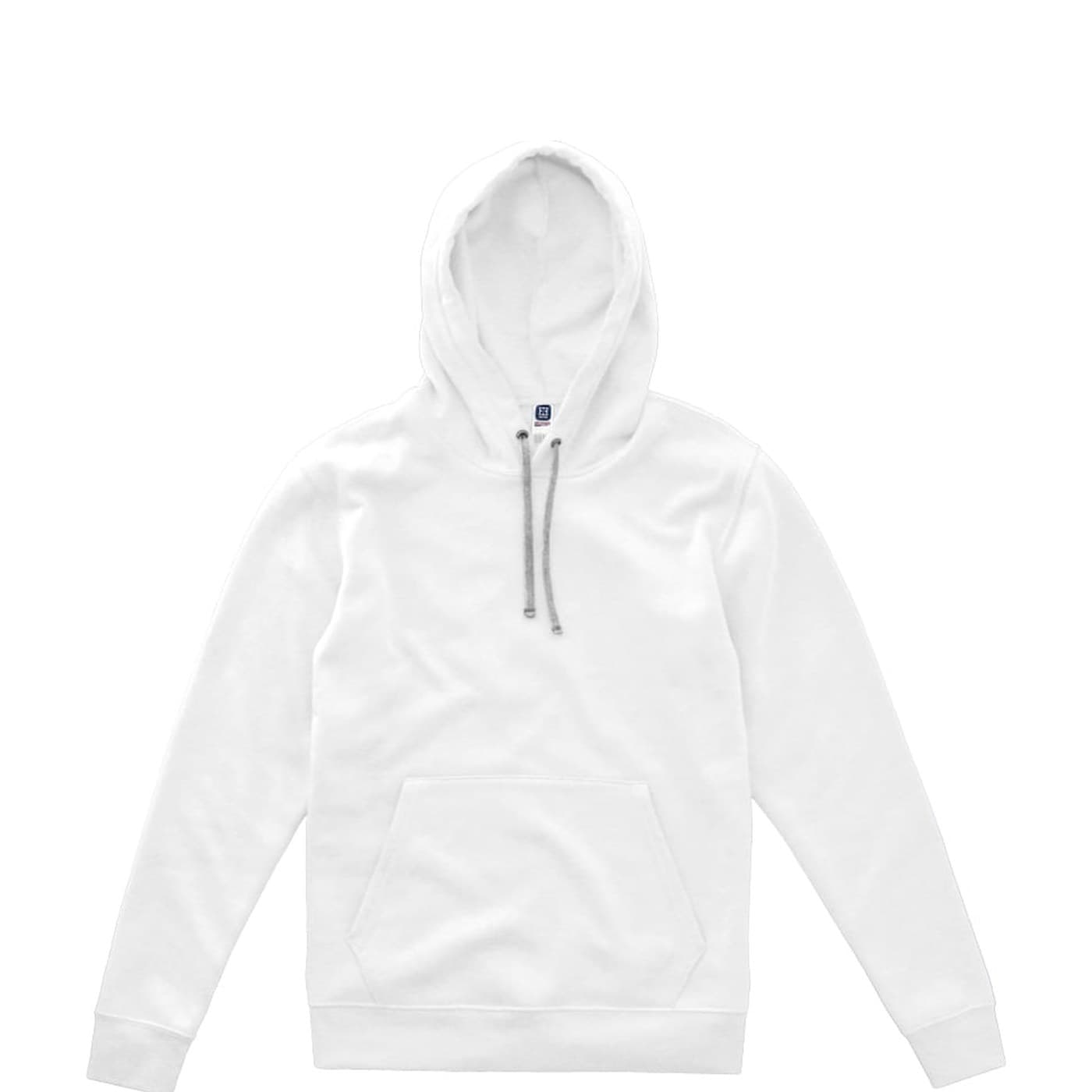 Sudadera con capucha lisa en color Blanco