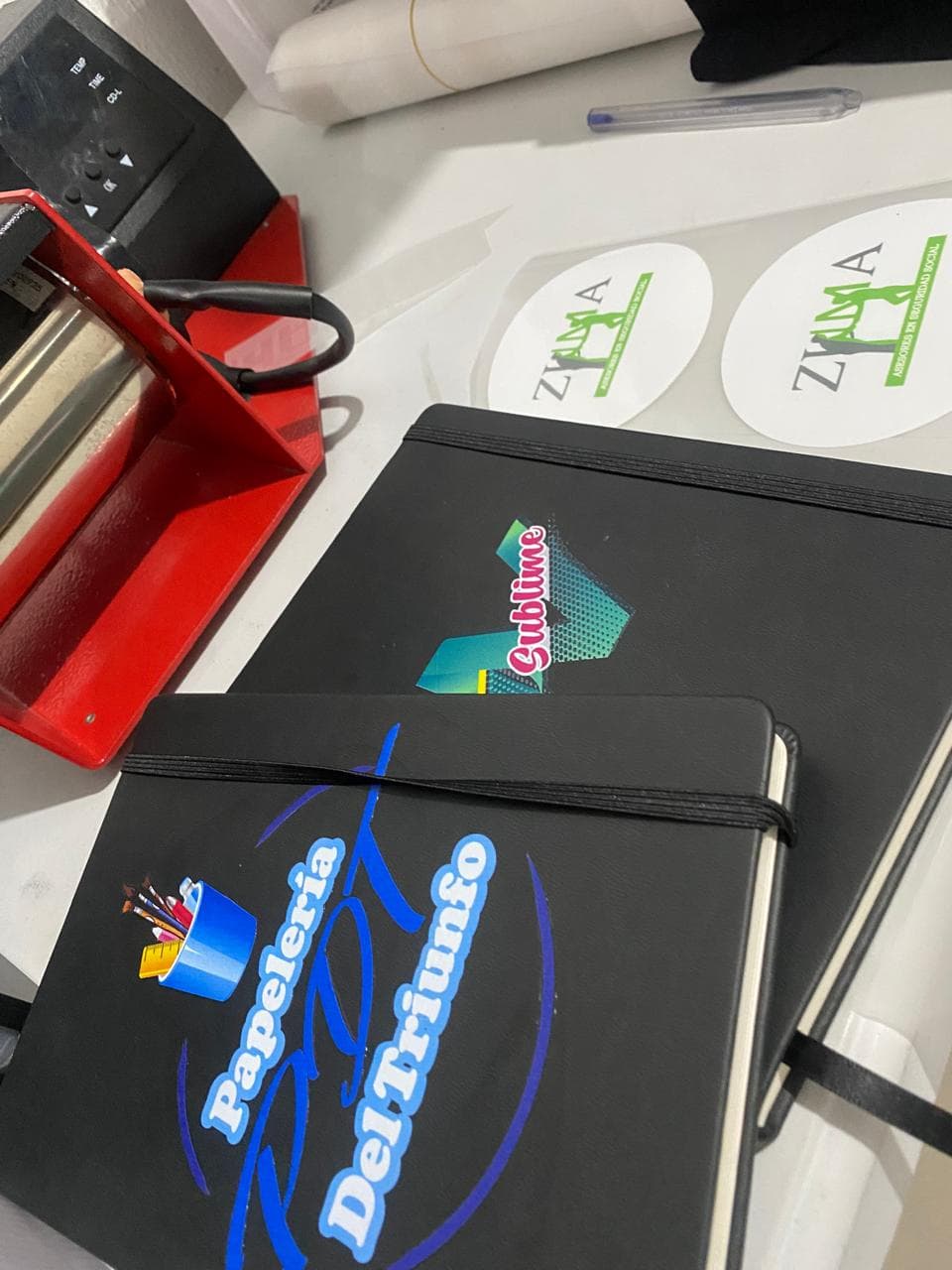 Libreta DEREBO personalizada por JV Sublime