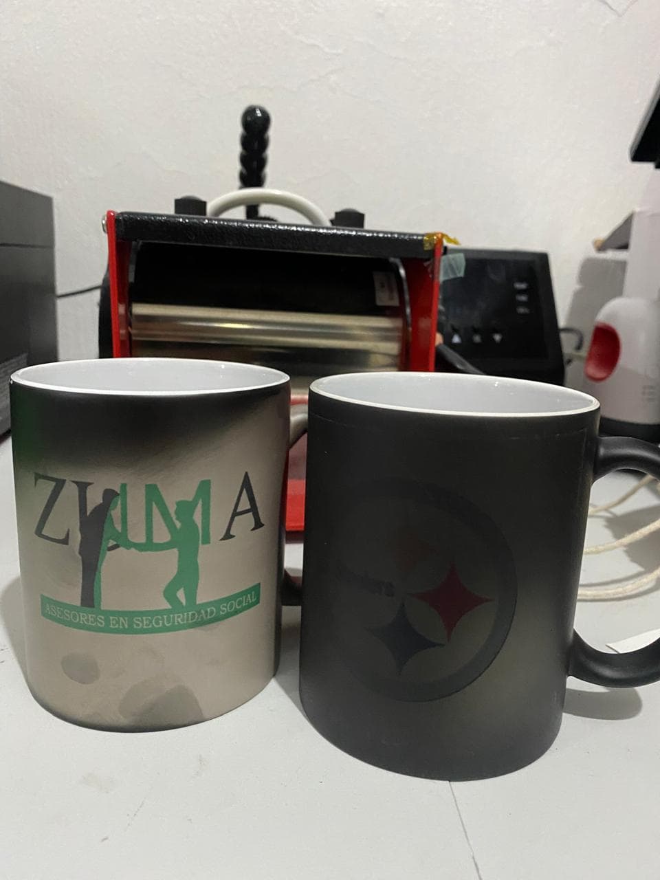 Taza mágica personalizada por JV Sublime